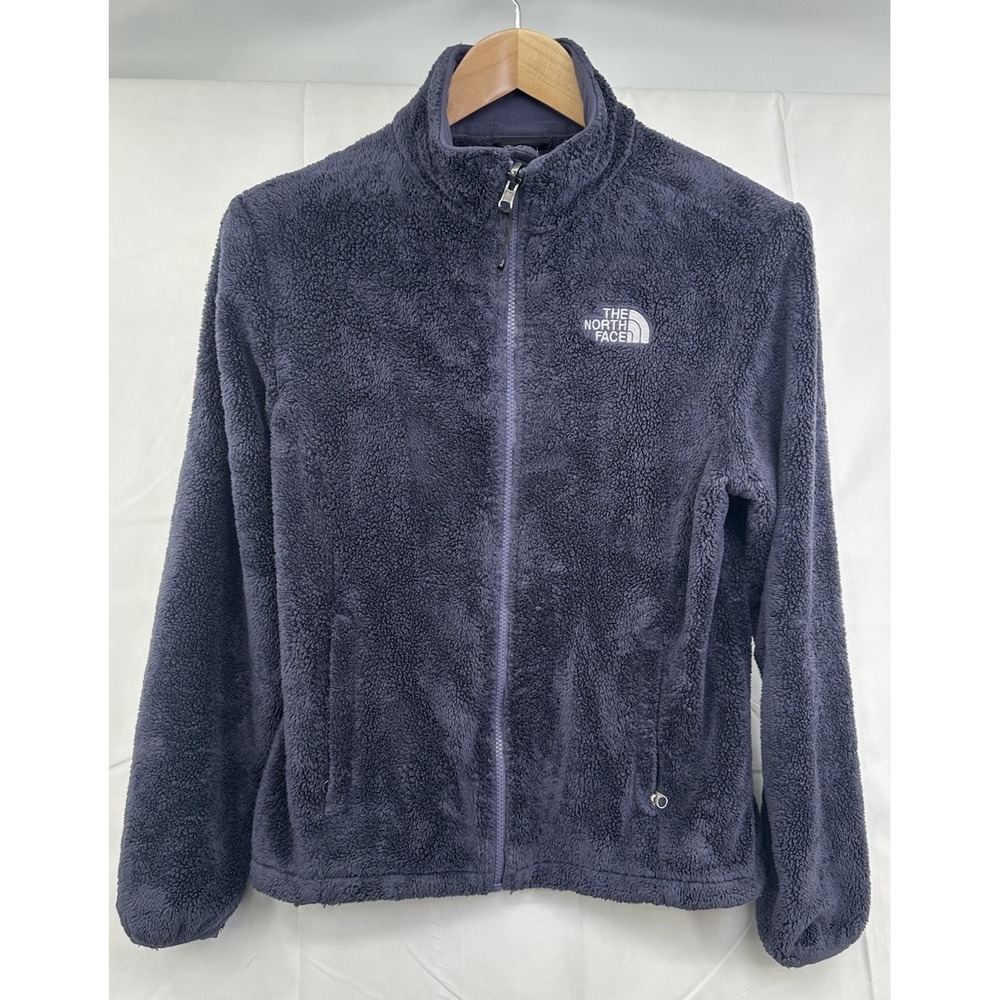 The North Face Osito Fleece Jacket Women's Medium Purple Full Zip Soft Warm Cozy